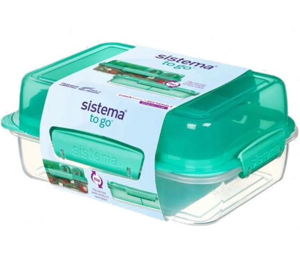 SISTEMA Lunchbox Rectangle Lunch Stack To Go 1.8L (21710) - 1477888 - zdjęcie